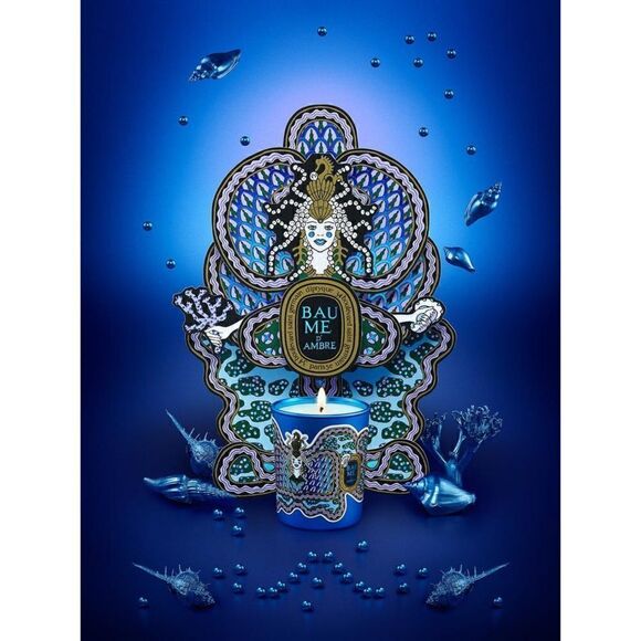 DIPTYQUE Baume d'Ambre Bougie Parfumee Scented Candle 6.5oz/190g - Picture 2 of 9